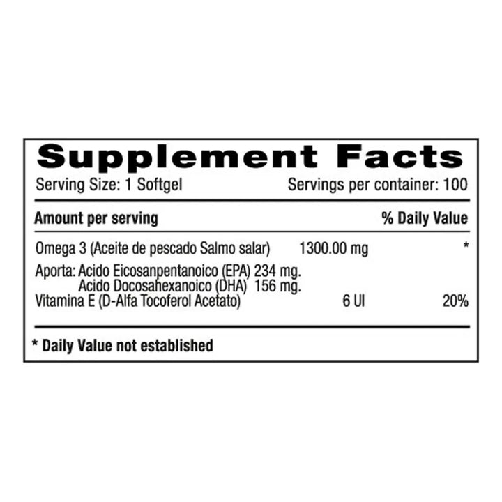 Omega 3 Epa Dha Aceite Pescado - Imagen 2