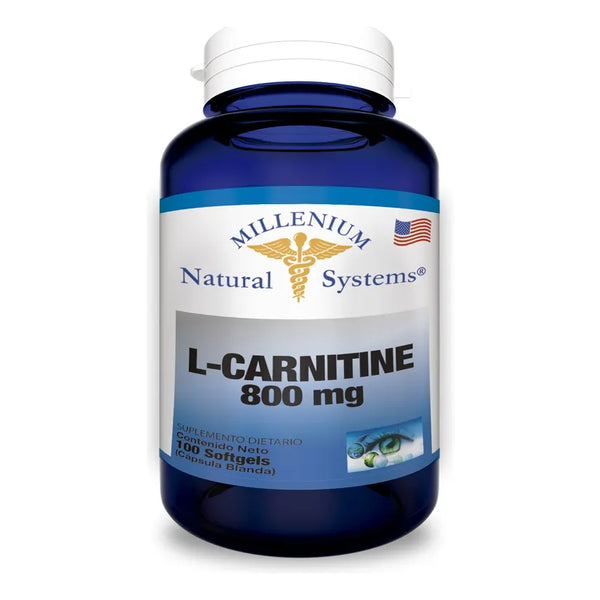 L Carnitine 800 Mg 100 Sg Natur Sin Sabor - Imagen 1