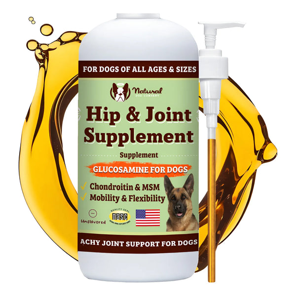 Aceite Natural De Glucosamina Líquida Para Perros Con Cartíl - Imagen 1