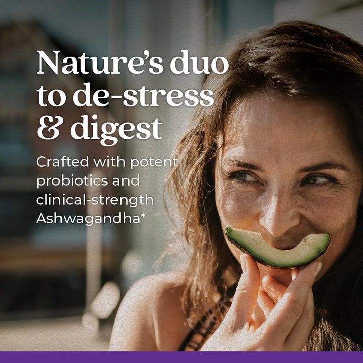 Fórmula Probiótica All-flora Para Desestrés Con Ashwagandha - Imagen 2