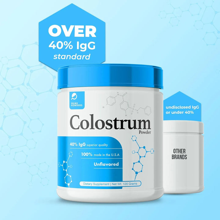 Calostro Alto En Igg 40% Salud Intestinal Piel Cabello Recup - Imagen 3