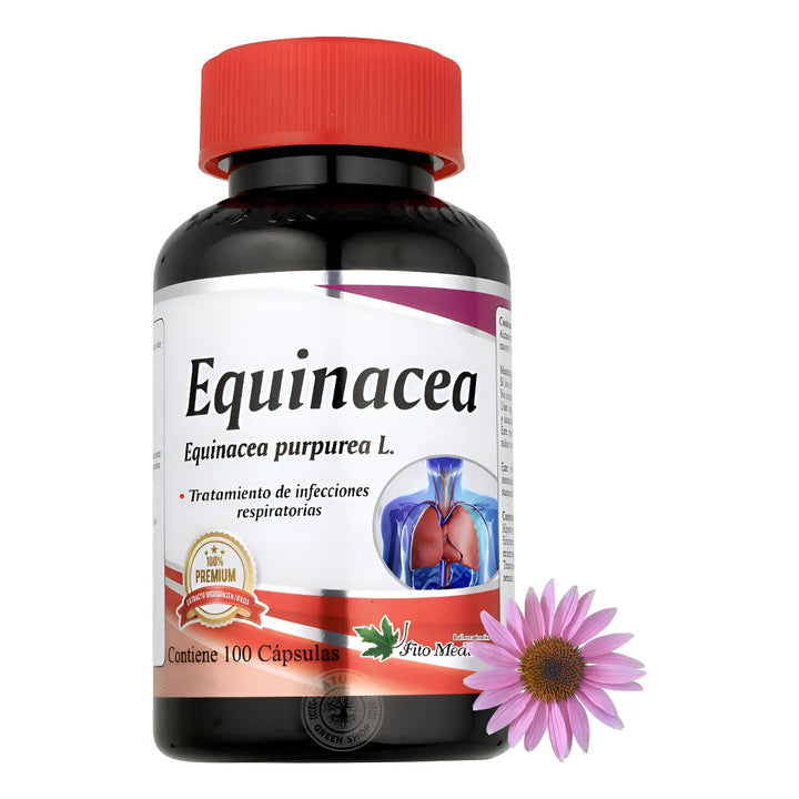 Echinacea Capsulas X100 Sin Sabor - Imagen 1