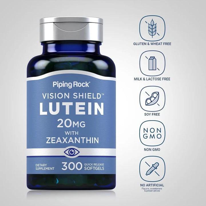 Cápsulas De Luteína Y Zeaxantina 20 Mg 300 Unidades Vitamina - Imagen 3