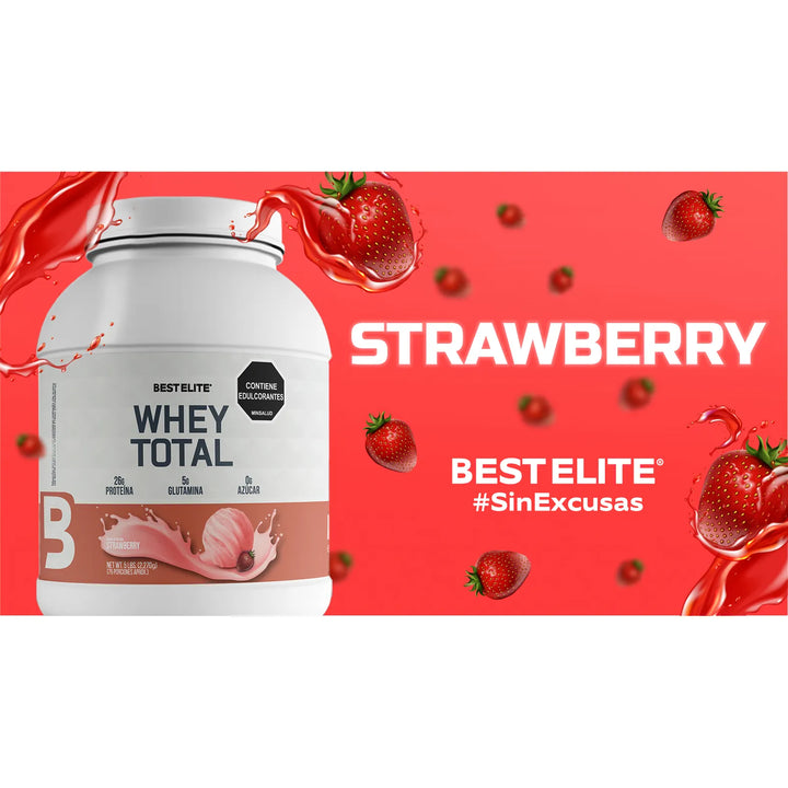 Whey Total 5 Lb De Best Elite 5 Libras Smart Protein 5lb Proteina Limpia Nutrition Pure - Imagen 3