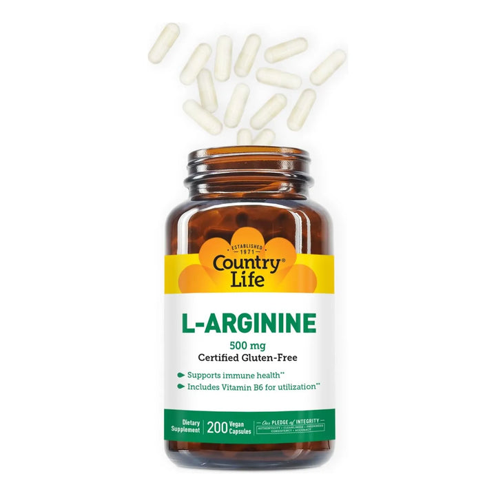 Cápsulas L-arginina 500 Mg Con Vitamina B6 200 Unidades Alta - Imagen 5