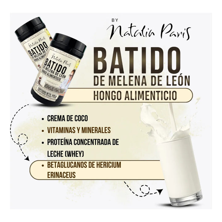 Kit X2 Batido Melena De León Natalia París - Imagen 3