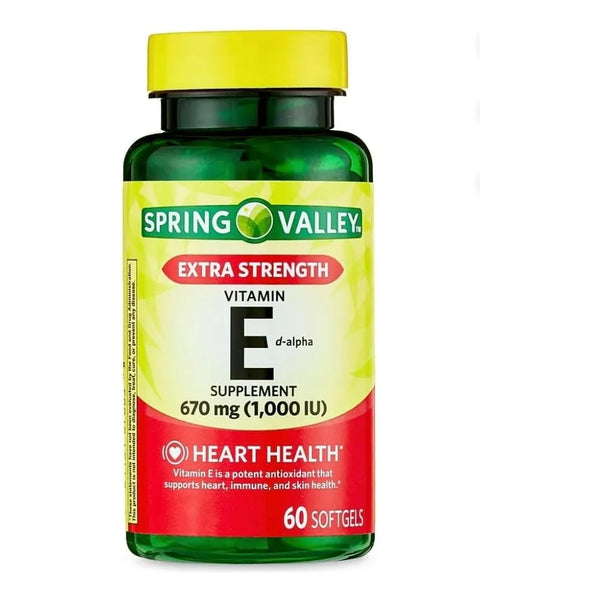 Cápsulas Blandas Vitamina E D-alfa 670 Mg 60 Unidades Extra - Imagen 1