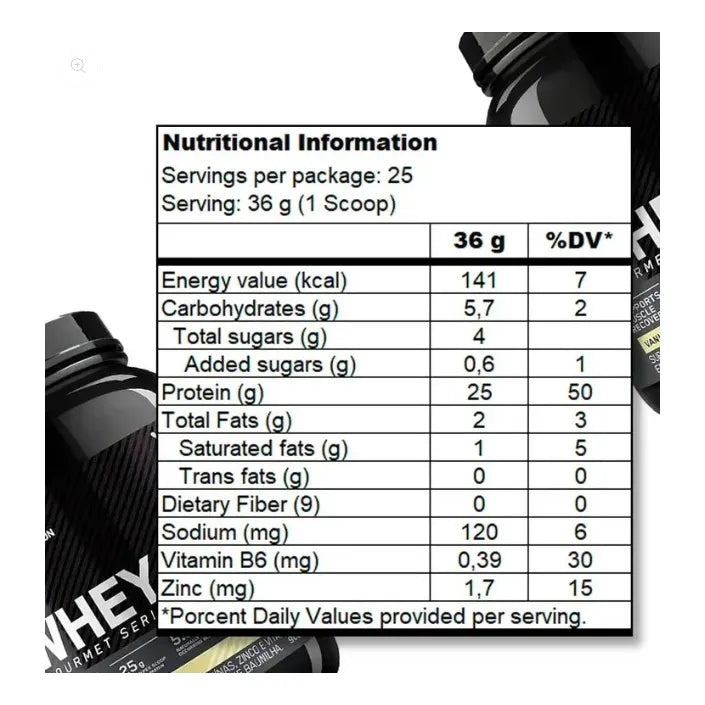 Whey Gourmet Series 900g - Imagen 2