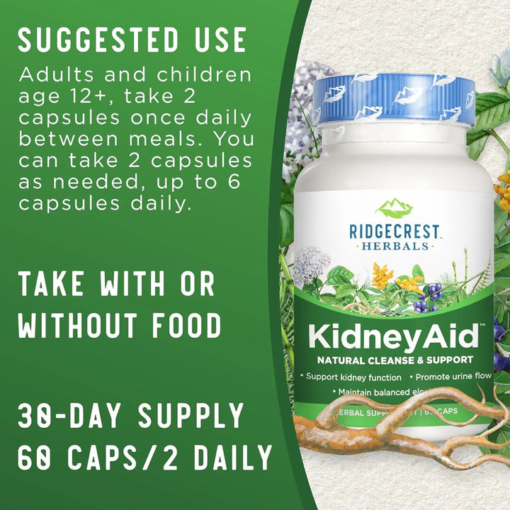 Apoyo Renal Con Hortensia Y Cola De Caballo 60 Cápsulas 30 P - Imagen 3