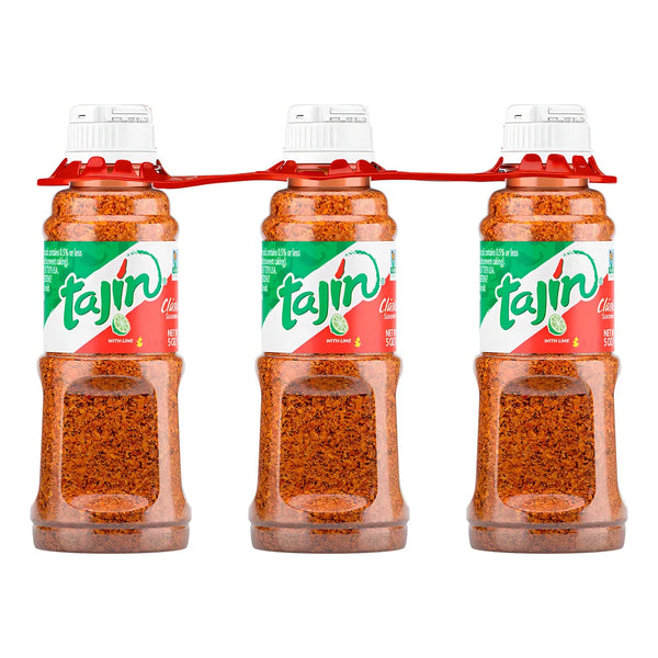Condimento Lima Chile Tajin Clasico 141 Gr Pack De 3 Sabor Unico Y Versatil