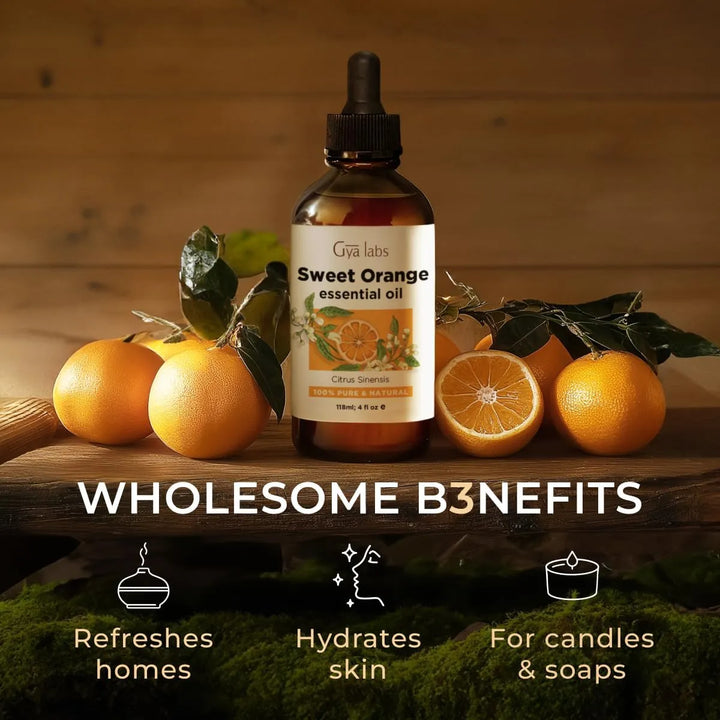Aceite Esencial De Naranja 100% Puro Para Difusor 118 Ml - Imagen 5