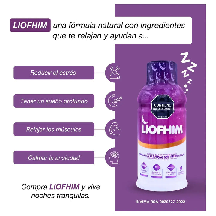 Liofhim Sueño Reparador Arándanos - Imagen 4