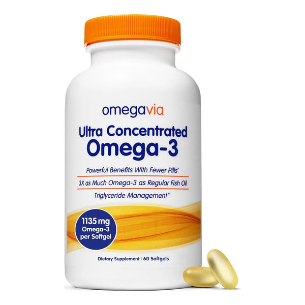 Aceite De Pescadoomega 3 1135 Mg Ultra Concentrado 60 Cap - Imagen 1