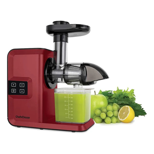 Extractor De Jugo Prensa En Frio Masticacion Lenta Chefschoice Rojo 150W