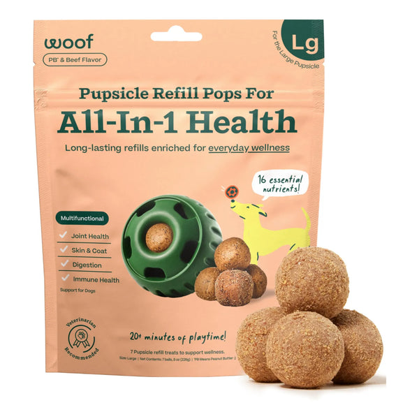 Recambios Multivitamínicos Pupsicle Para Perros Con Vitaminas A B D Y Minerales 7 Unidades