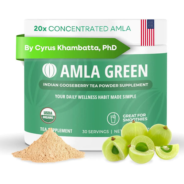 Amla En Polvo Superalimento Antioxidante Con Té Oolong Orgán - Imagen 1