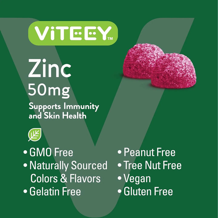 Gomitas De Zinc 50 Mg Sabor Intenso Para Adultos Y Adolescen - Imagen 5