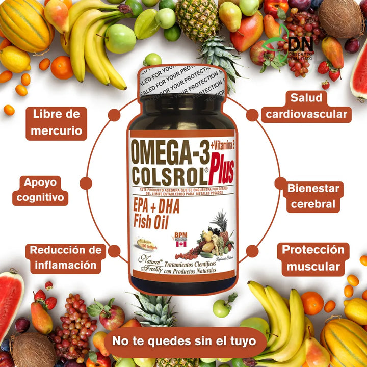 Omega 3 Colsrol Plus  2x1 X100 Capsulas - Imagen 2