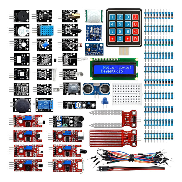 Kit De Sensores 37 En 1 Para Arduino Con Tutorial Módulos Co - Imagen 1
