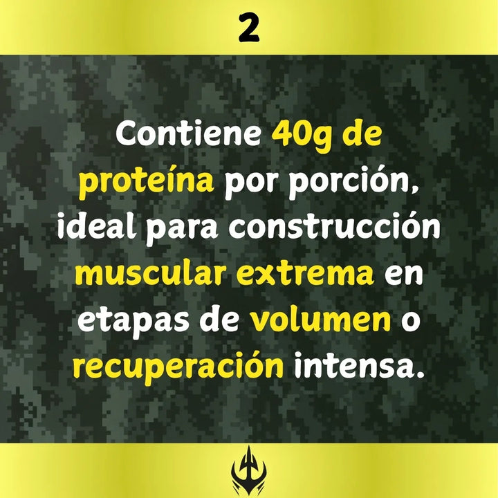 Titan Army Vitanas 12lb Proteina Aumento Masa Muscular - Imagen 6