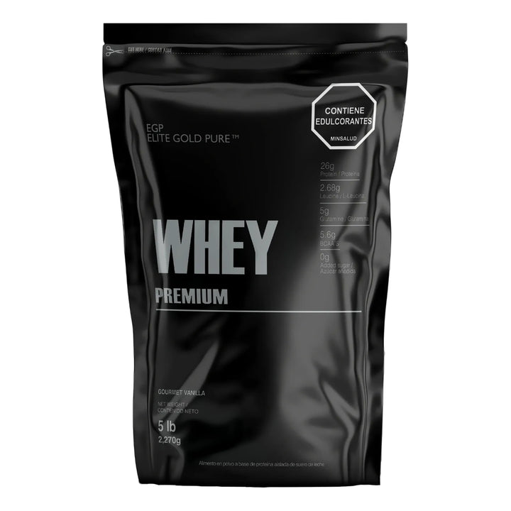 100% Whey Premium 5 Lb Egp Elite Gold Pure 5lb 5 Libras Smart Protein Proteina Limpia - Imagen 1