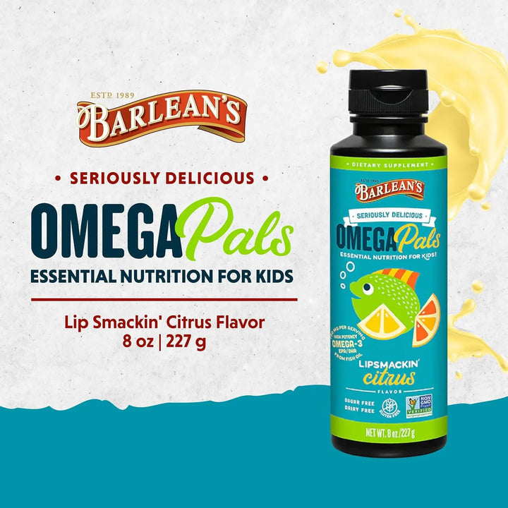 Omega 3 Niños 540 Mg Epa Dha Cerebro Y Ojos Citrus 227 Gr - Imagen 2