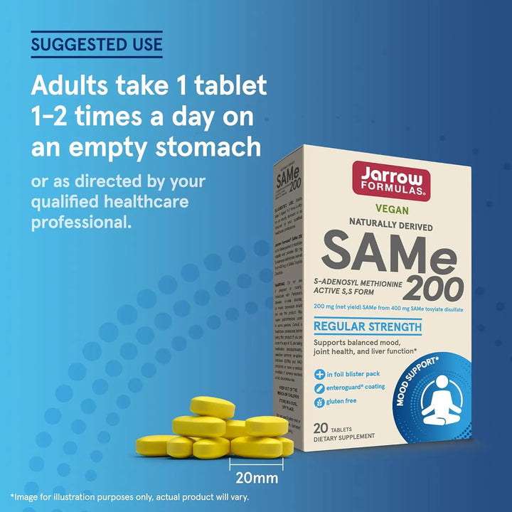Cápsulas De Sam-e 0.2 G Para Apoyo Emocional Y Bienestar Men - Imagen 7