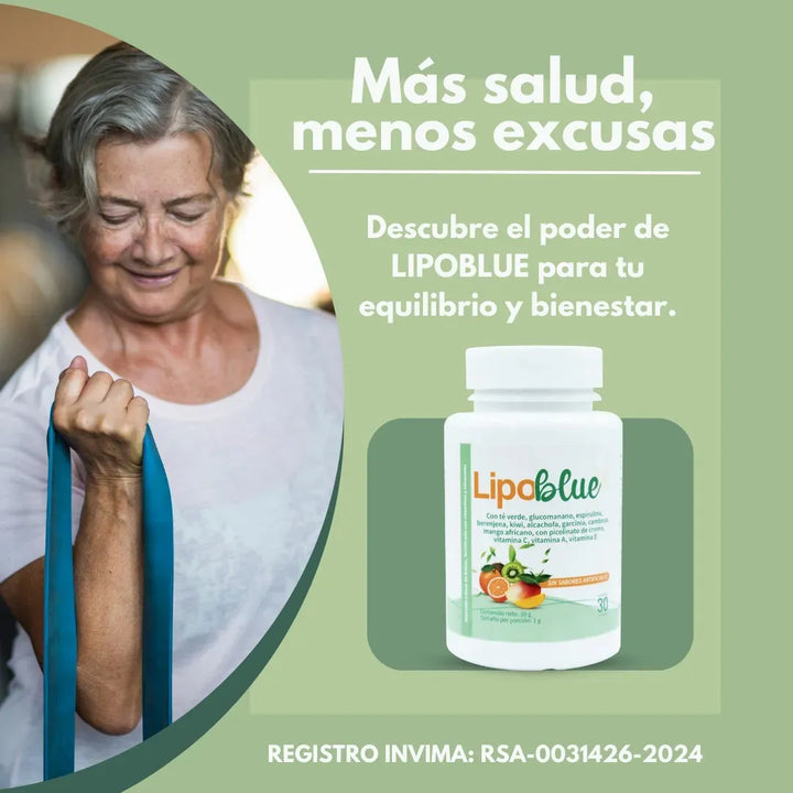 1 Control Peso Natural Lipoblue Natural - Imagen 3