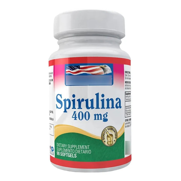 Espirulina 400mg 90 Softgels - Imagen 1