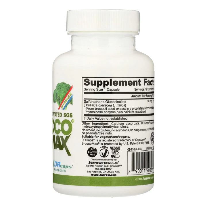 Brocco Max 500 Mg 60 Cápsulas Antioxidantes De Brócoli Extra - Imagen 7