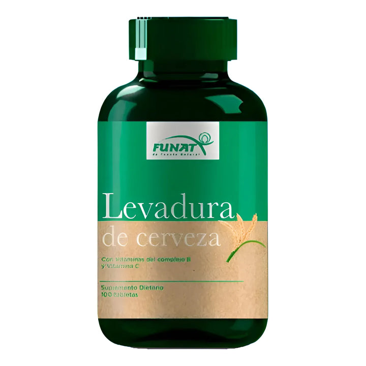 Levadura De Cerveza X 100 Tabs Natural - Imagen 1
