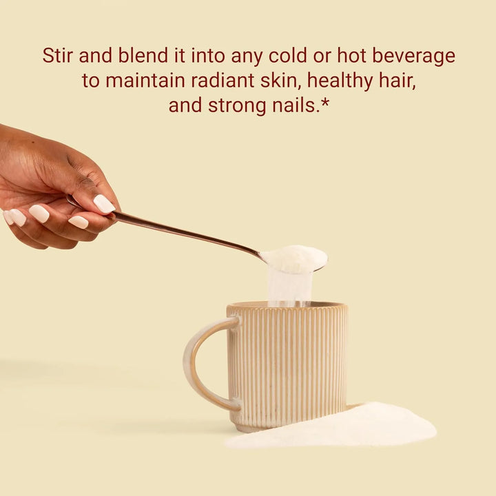 Polvo De Colágeno Sabor Melocotón Y Mango Para Cabello Piel - Imagen 6