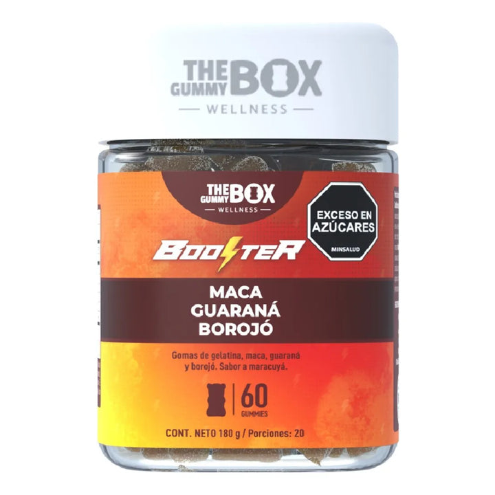 The Gummy Box  Deep Love Libido Sexual Maca + Guaraná + Borojo X 2 Uds Maracuyá - Imagen 2