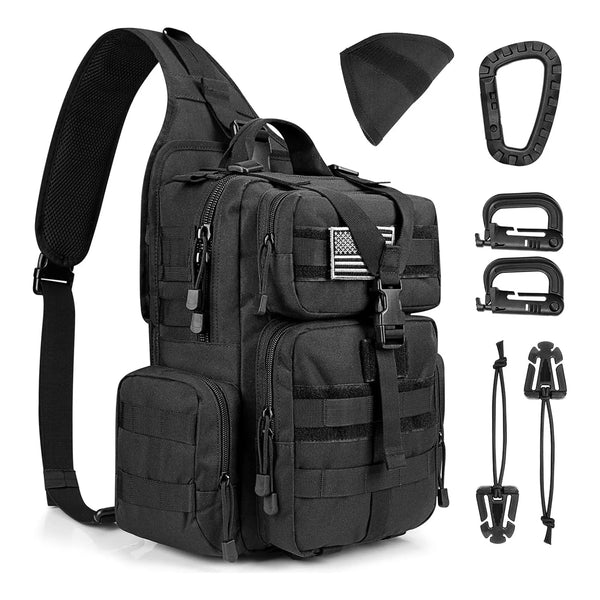 G4Free Mochila Tactica EDC Con Funda De Pistola Militar Poliester 600D