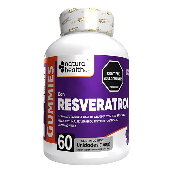 Gomas Resveratrol + Magnesio - Imagen 1