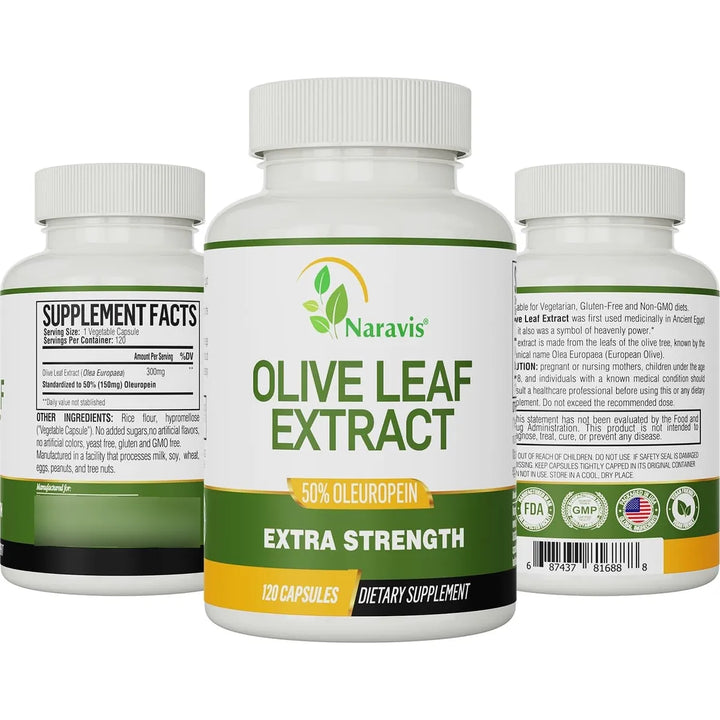 Extracto De Hoja De Olivo Con 50% Oleuropeína Para 120 Días - Imagen 9