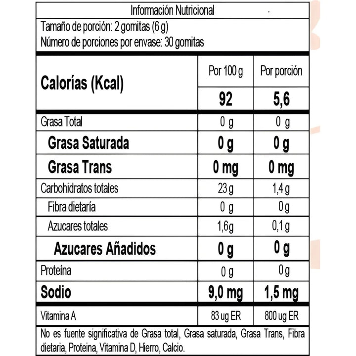 Gomas Auto Bronceo Betacaroteno - Imagen 7