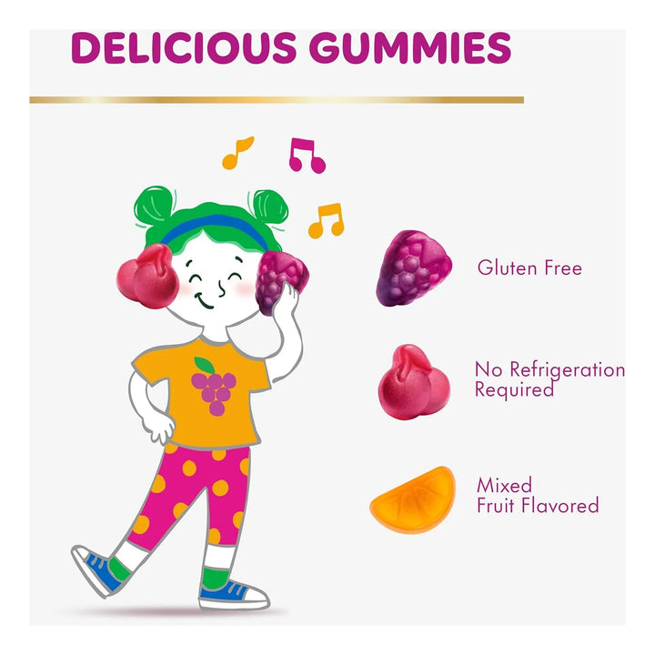 Probiótico Infantil Salud Digestiva Prebiótico Frutas Mixtas - Imagen 3
