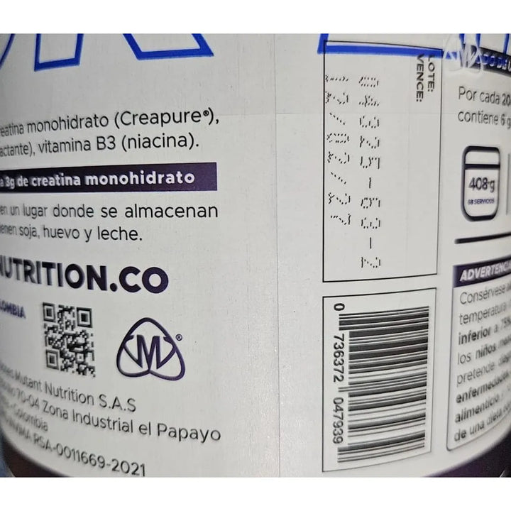 Creatina Imn Bull Creapure 408g - Imagen 4