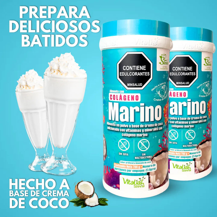 Kit Colágeno Hidrolizado Vitaliah Marino + Vainilla + Monk 30ml - Imagen 2