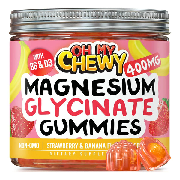 Gomitas De Magnesio 400 Mg Alta Absorción Para Dormir Calma - Imagen 1