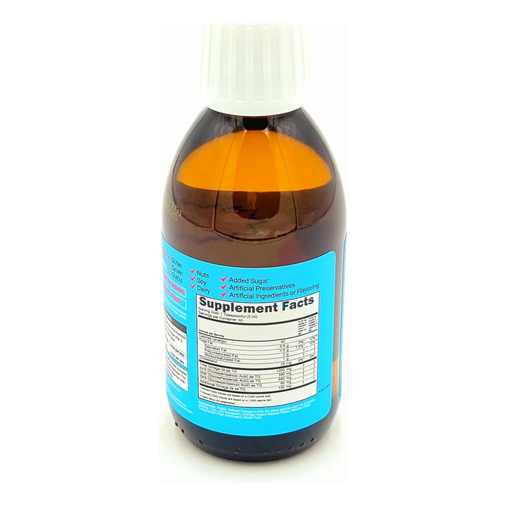 Aceite De Pescado Natural Omega 3 Dha Alto En Pureza 100 Ml - Imagen 3