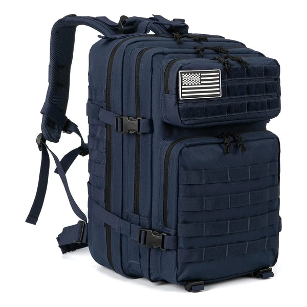 Mochila Táctica Militar QT&QY 45L Resistente Al Agua Con Sistema Molle