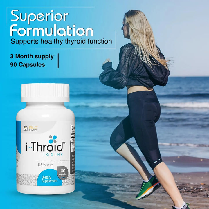 Cápsulas De Yodo Y Yoduro 12.5 Mg Para Salud Tiroidea Y Equi - Imagen 3