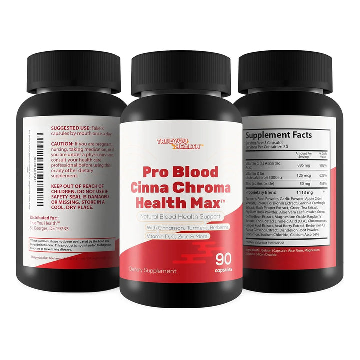 Apoyo Natural Salud Sanguínea Canela Cúrcuma Berberina Vitam - Imagen 4