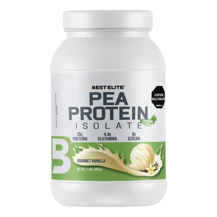 Vegan Protein 2 Lb 2 Libras 2lb Best Elite Pea Isolate - Imagen 2