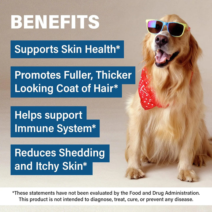 Aceite De Pescado Omega 3 Para Perros Masticable Mejorador D - Imagen 2