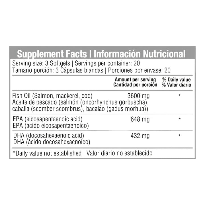Omega 3 Healthy America + Complejo - Unidad A $400 - Imagen 4