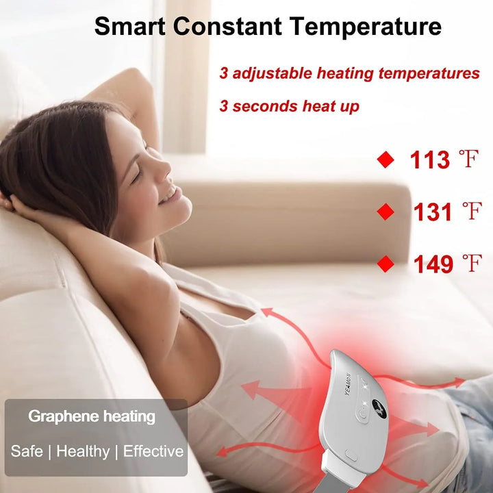 Almohadilla Térmica Portátil Inalámbrica 3 Niveles Calor Mas - Imagen 3