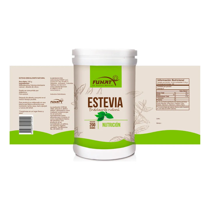 Estevia Endulzante Natural 200 - Imagen 3
